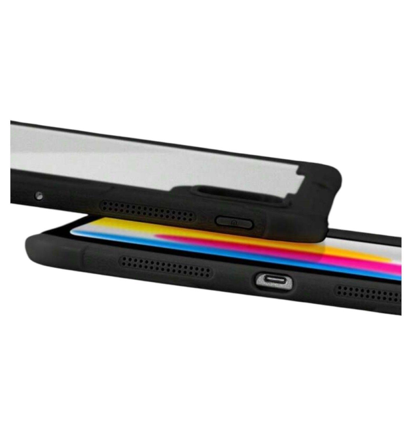 Carcasa Protectora con Soporte Para iPad 10ma 10.9 Negro-4