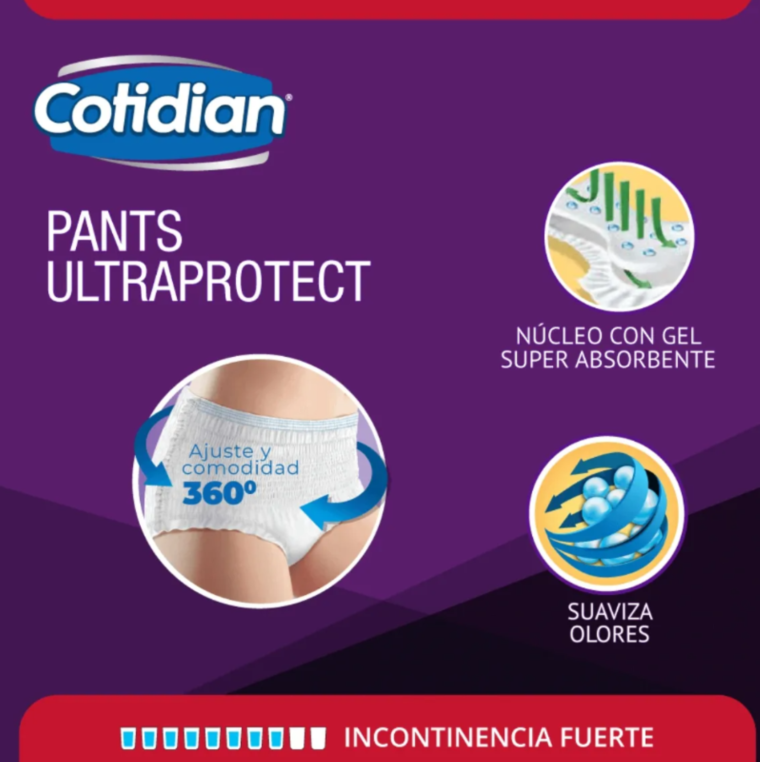 Pañales Pants Ultra Protect Incontinencia Fuerte 16 Un P/m-2