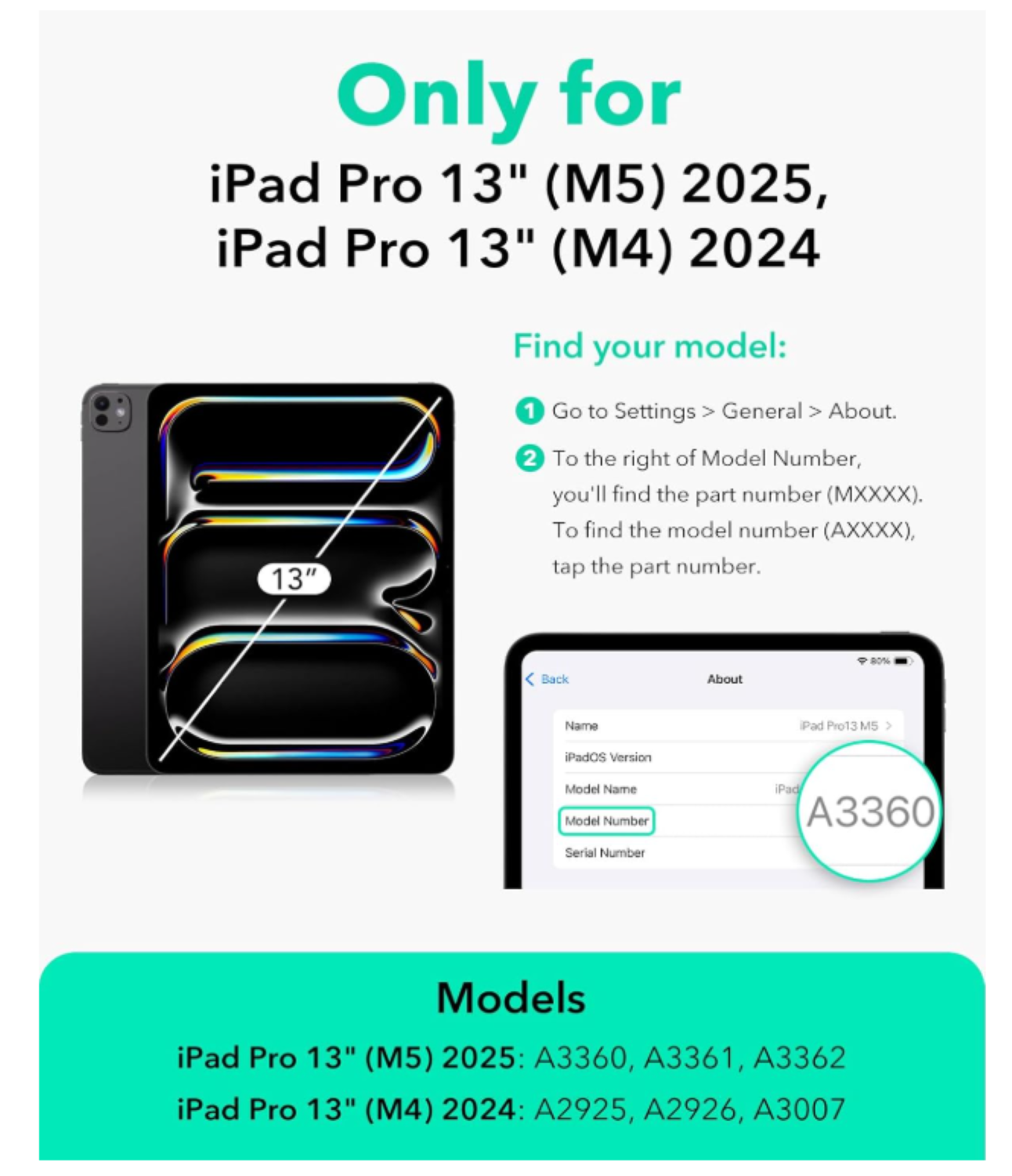 Mica Lámina De Vidrio Templado Para iPad Pro 13 M5 2025-4