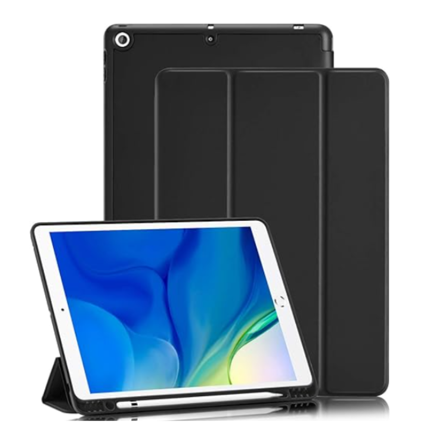 Funda Con Ranura Smart Cover Compatible Con Tablet Honor Pad 9 Negro-2