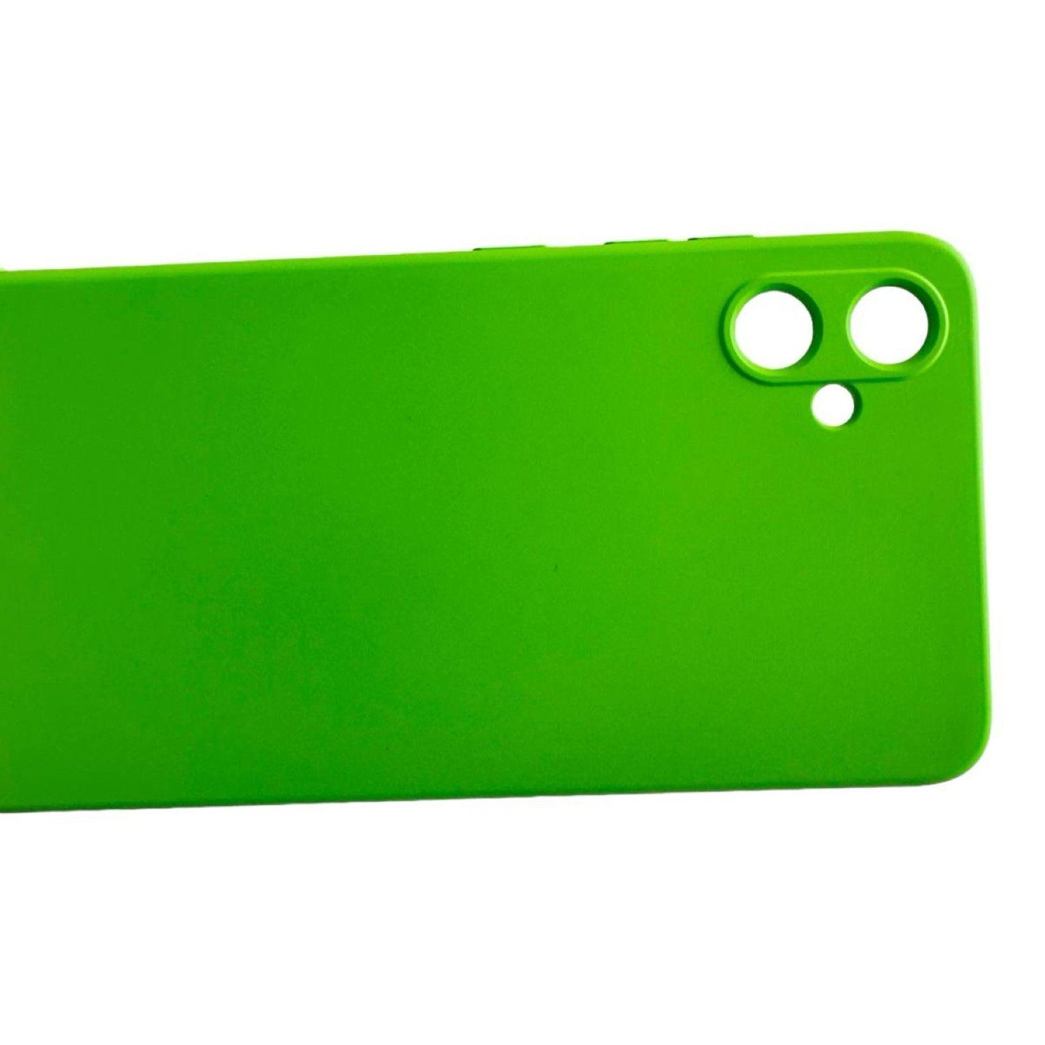 Carcasa Funda Para Samsung A05 Normal Silicona Verde-2