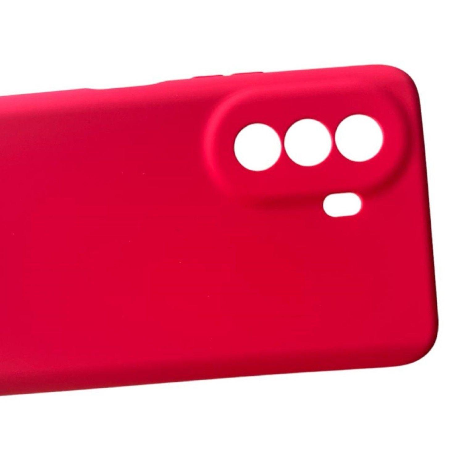 Carcasa Funda Para Huawei Nova Y70 Silicona Rosa Chicle-3