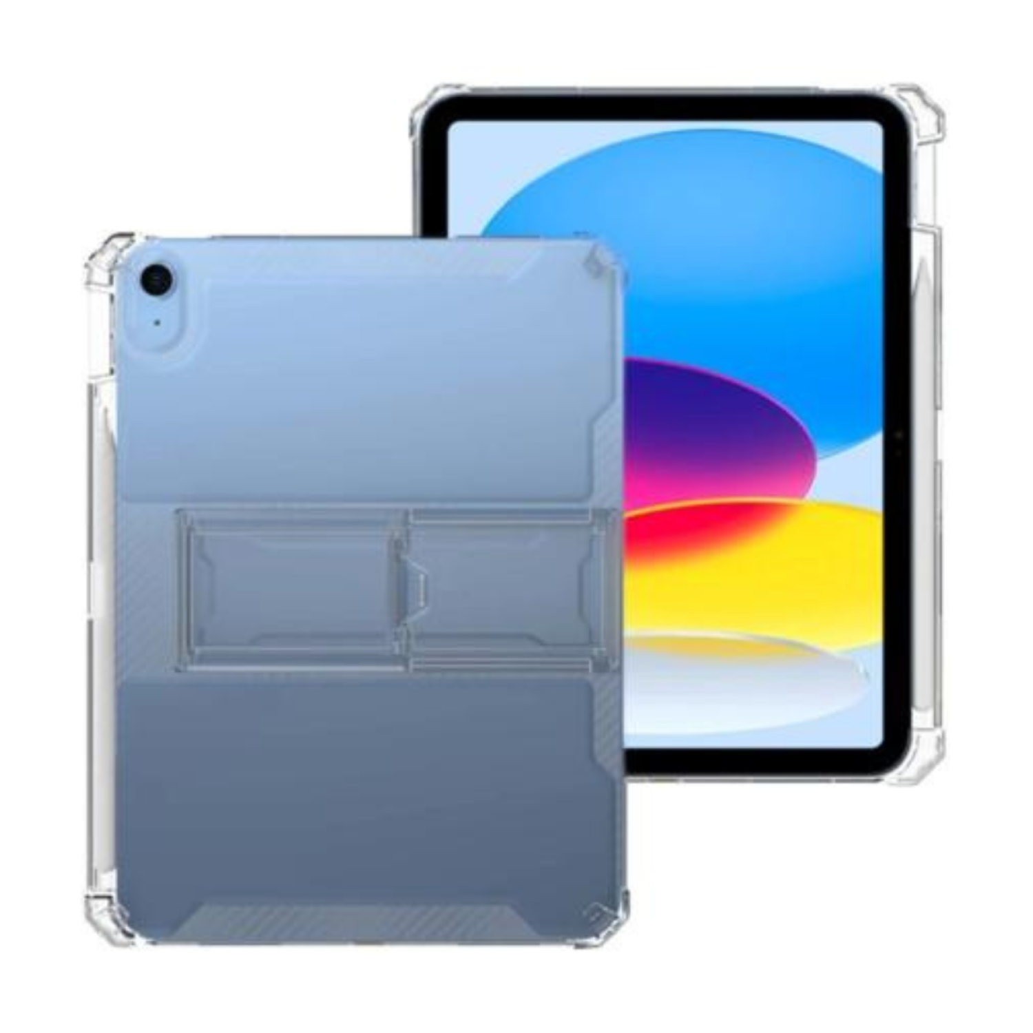 Carcasa Transparente Soporte Para iPad Air 11 M4 2026-3