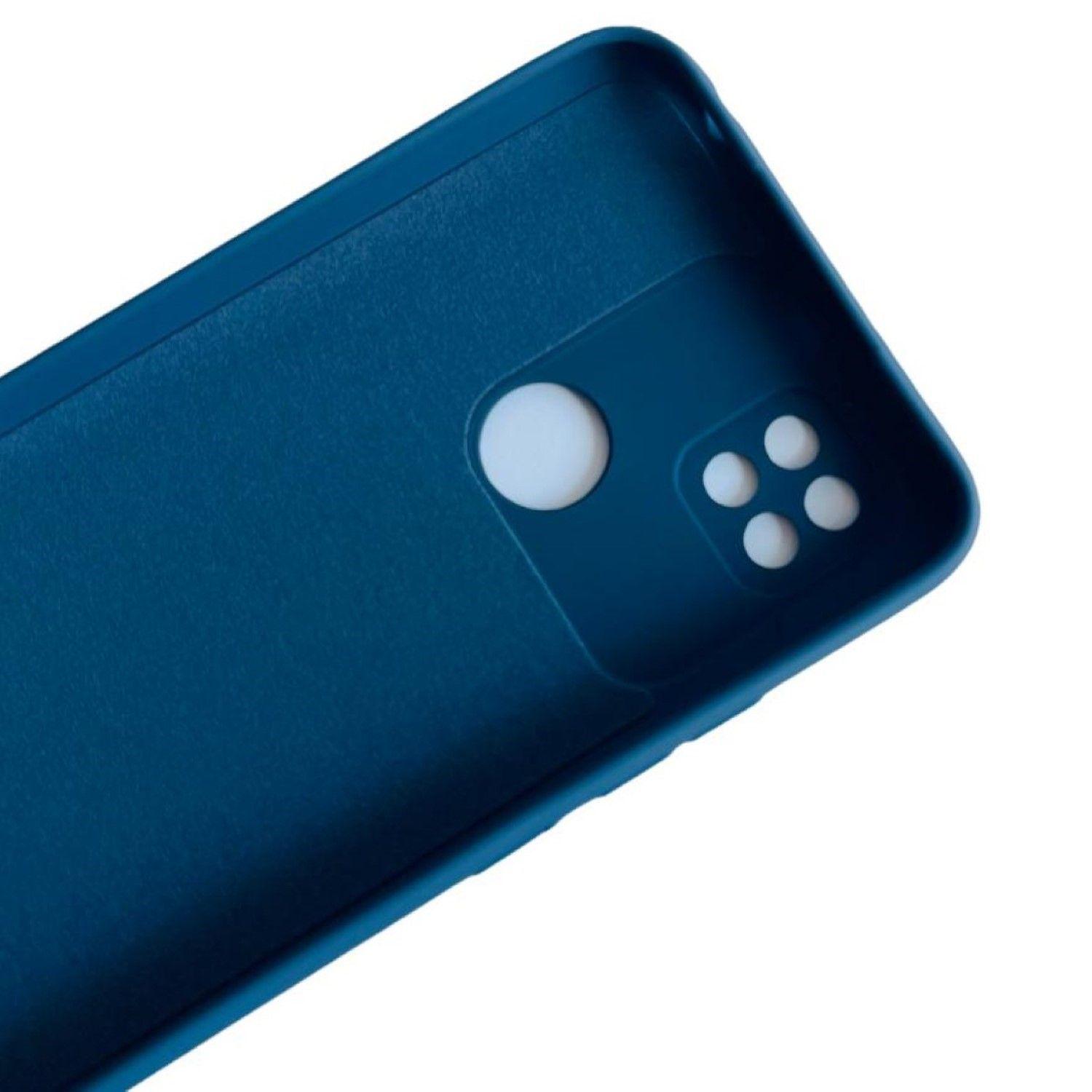 Carcasa Funda Para Xiaomi Redmi 10c Silicona Color Azul-5