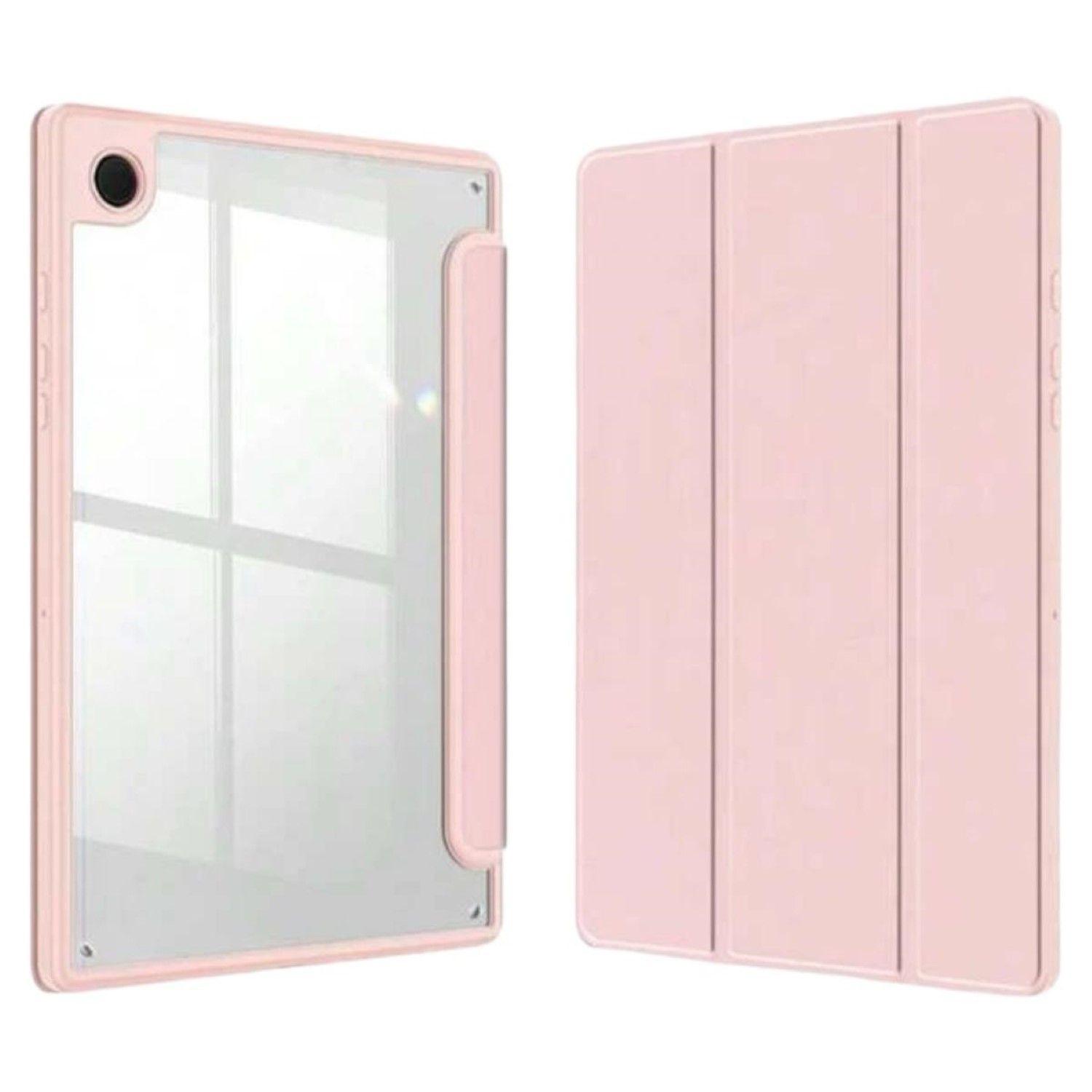 Funda Smartcover Clear Para Tablet Samsung A9+ 11 X210 Rosado-1