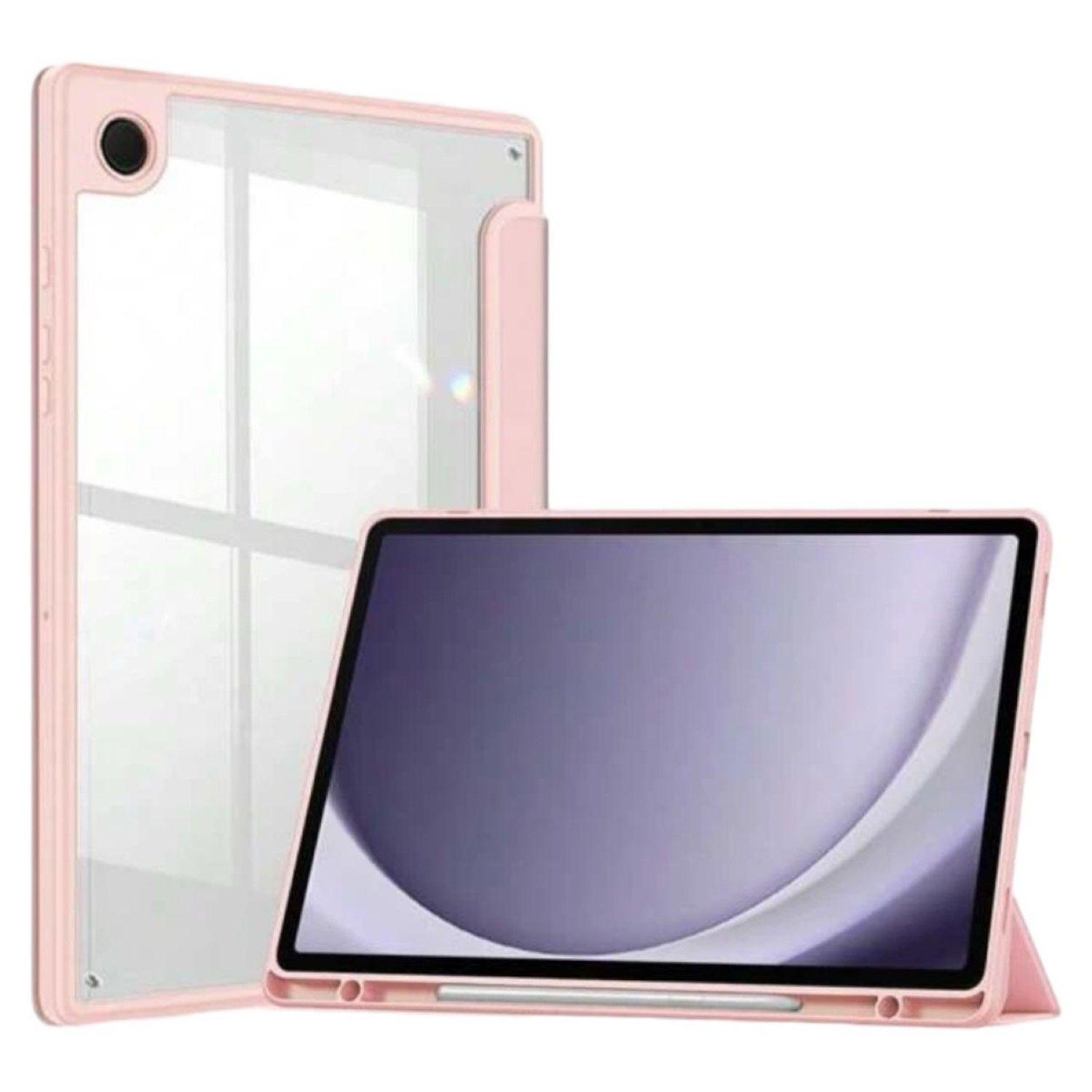 Funda Smartcover Clear Para Tablet Samsung A9+ 11 X210 Rosado-3