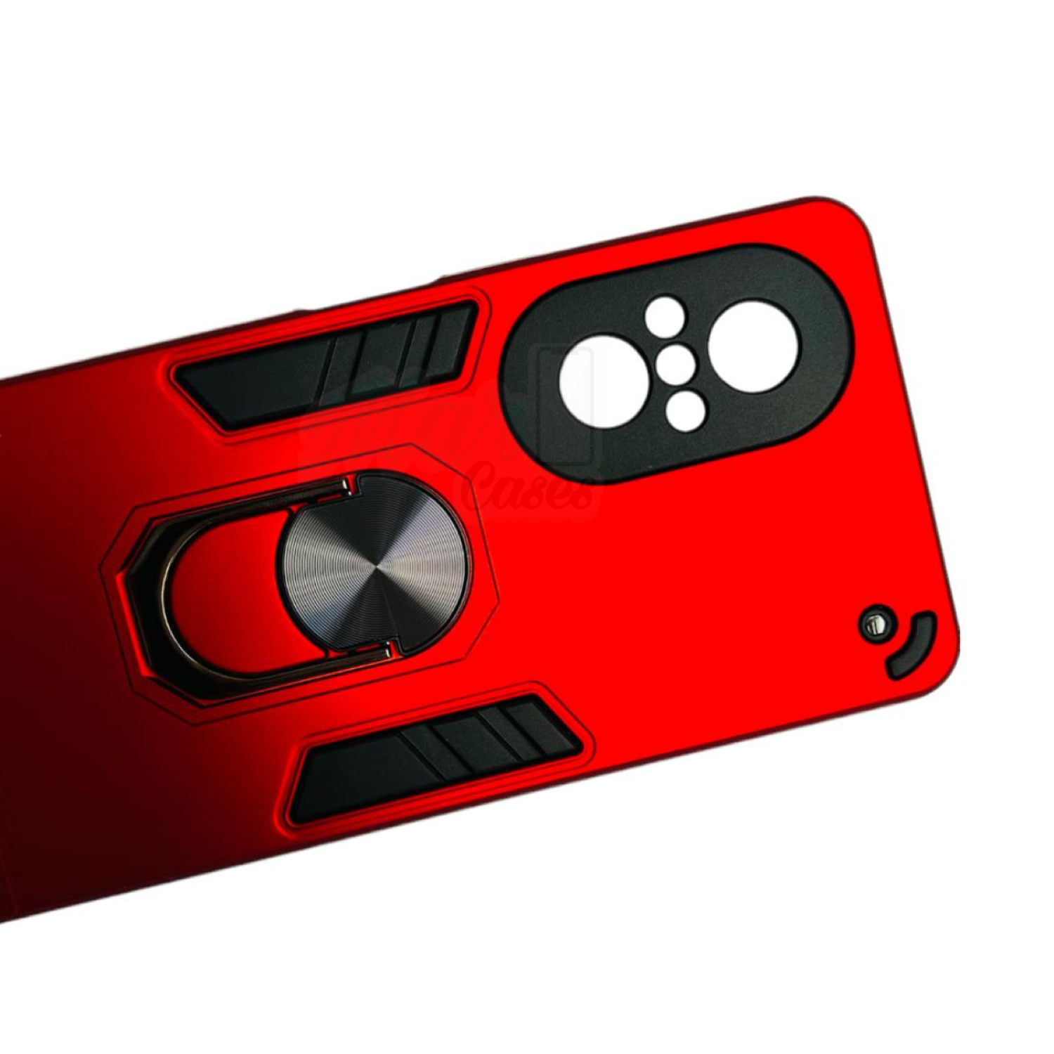 Carcasa Para Huawei Nova 9se Anti Golpes Anillo Rojo-3