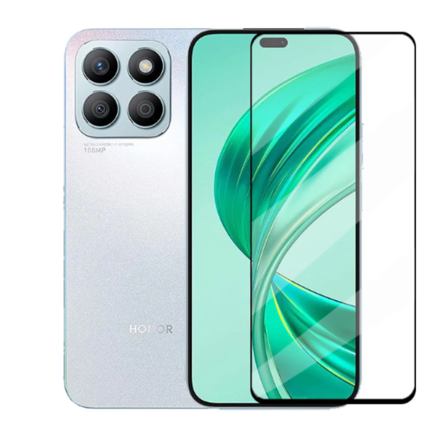Mica Lámina Vidrio Templado Completa Para Honor X8b 4g-0