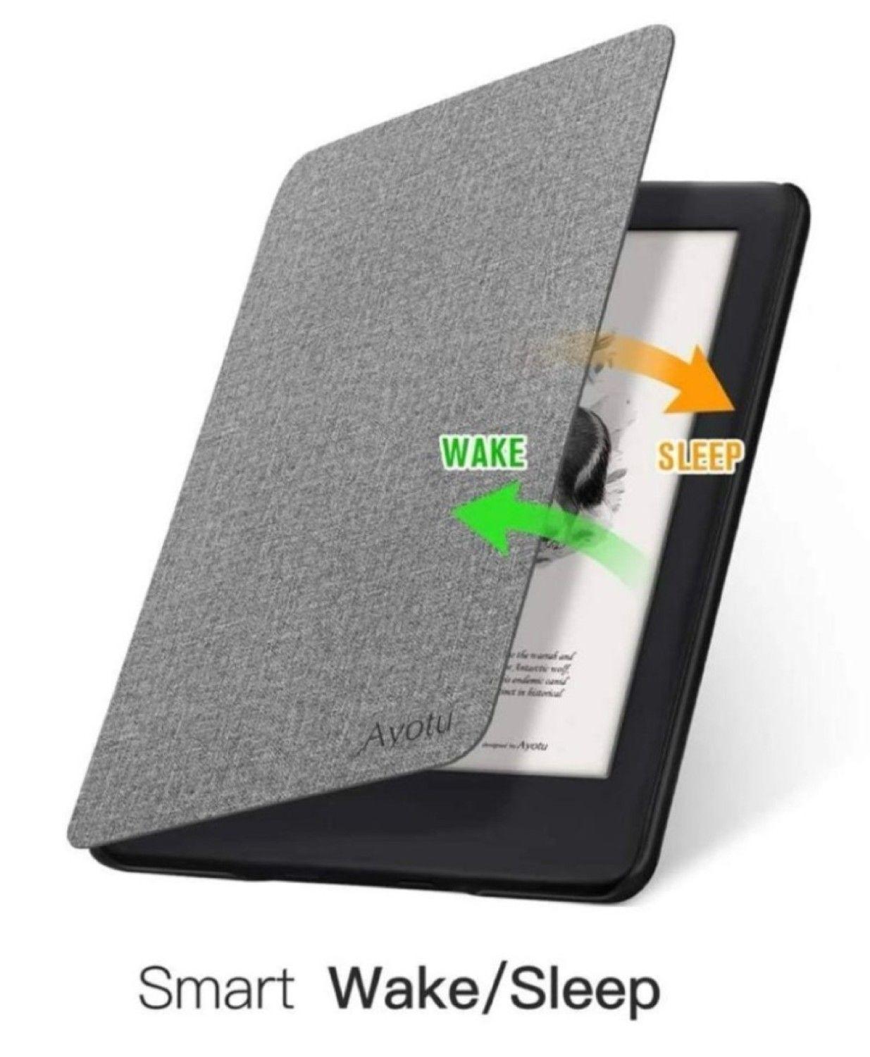 Funda Protectora Para Kindle 11th Gen 2024 RS23CV Gris-2