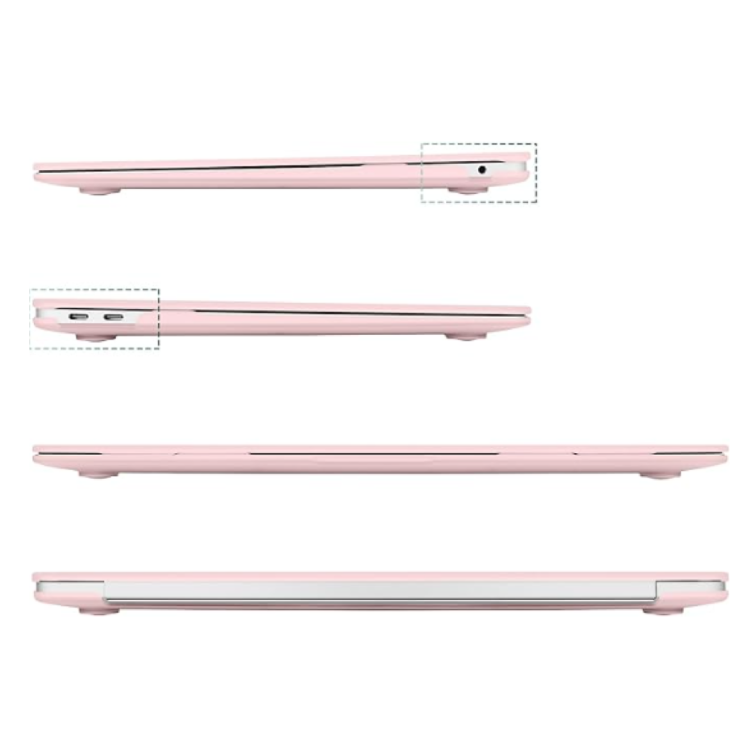 Carcasa Para Macbook Pro 14 M3 A2918 A2992 A2779 A2442 Rosa-3