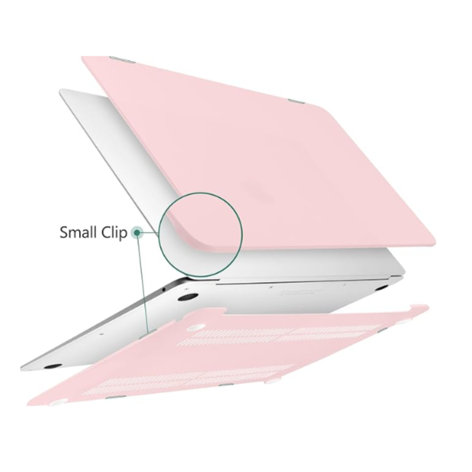 Carcasa Para Macbook Pro 14 M3 A2918 A2992 A2779 A2442 Rosa-4