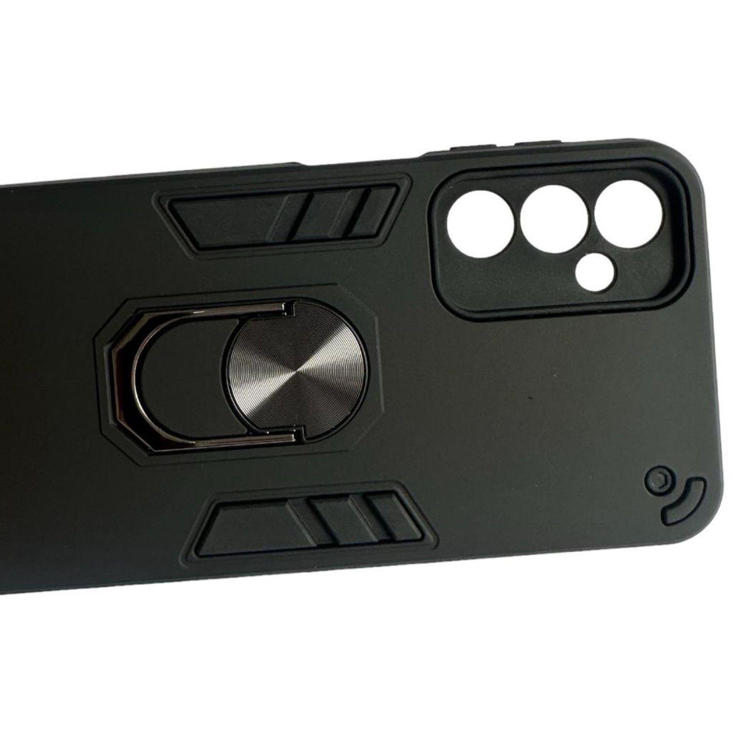 Carcasa Para Samsung A55 5g Anti Golpes Anillo Negro-1