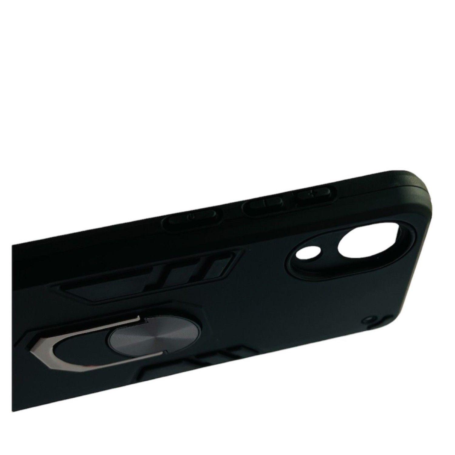 Carcasa Para Samsung A03 Core Anti Golpes Anillo Negro-2