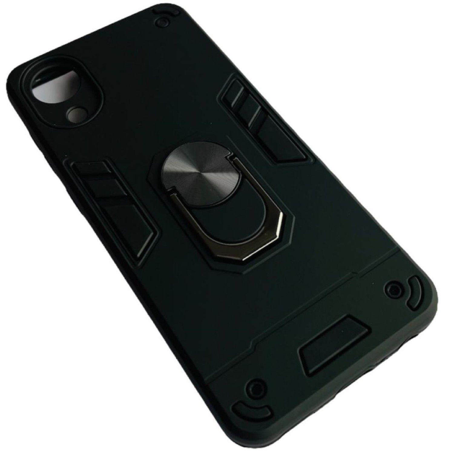 Carcasa Para Samsung A03 Core Anti Golpes Anillo Negro-3