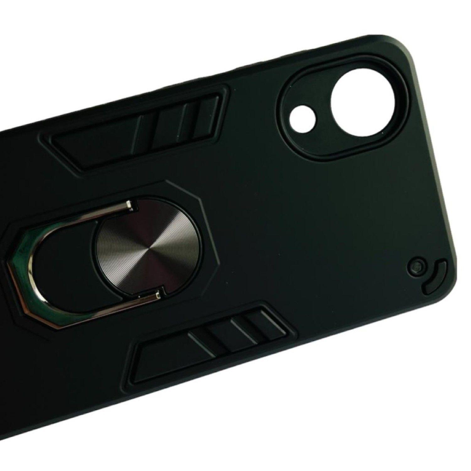 Carcasa Para Samsung A03 Core Anti Golpes Anillo Negro-4