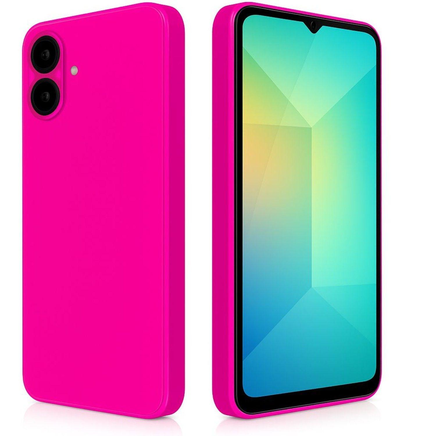 Carcasa Funda Para Samsung A07 Silicona Fucsia-2