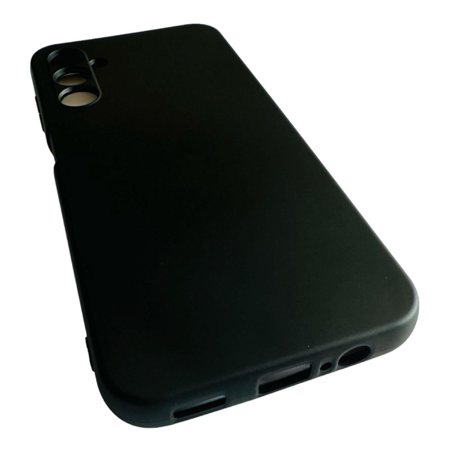 Carcasa Para Samsung A14 5g Silicona Negro-2