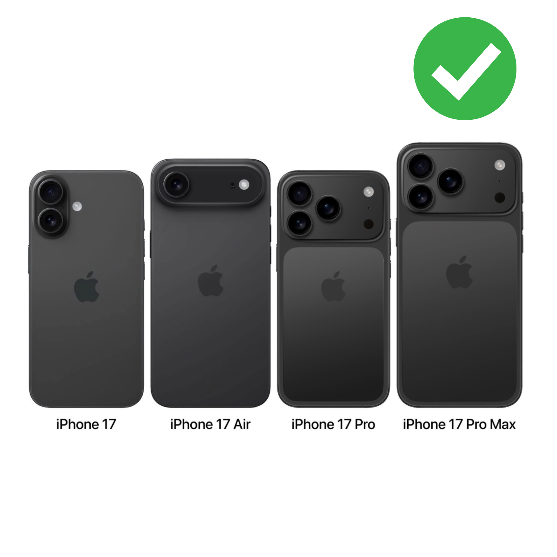 Carcasa Para iPhone 17 Pro Max  Anti Golpes Anillo Negro-4