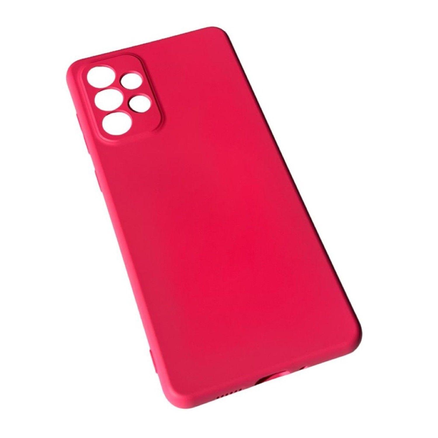 Carcasa Funda Para Samsung A73 5g Silicona Fucsia-0