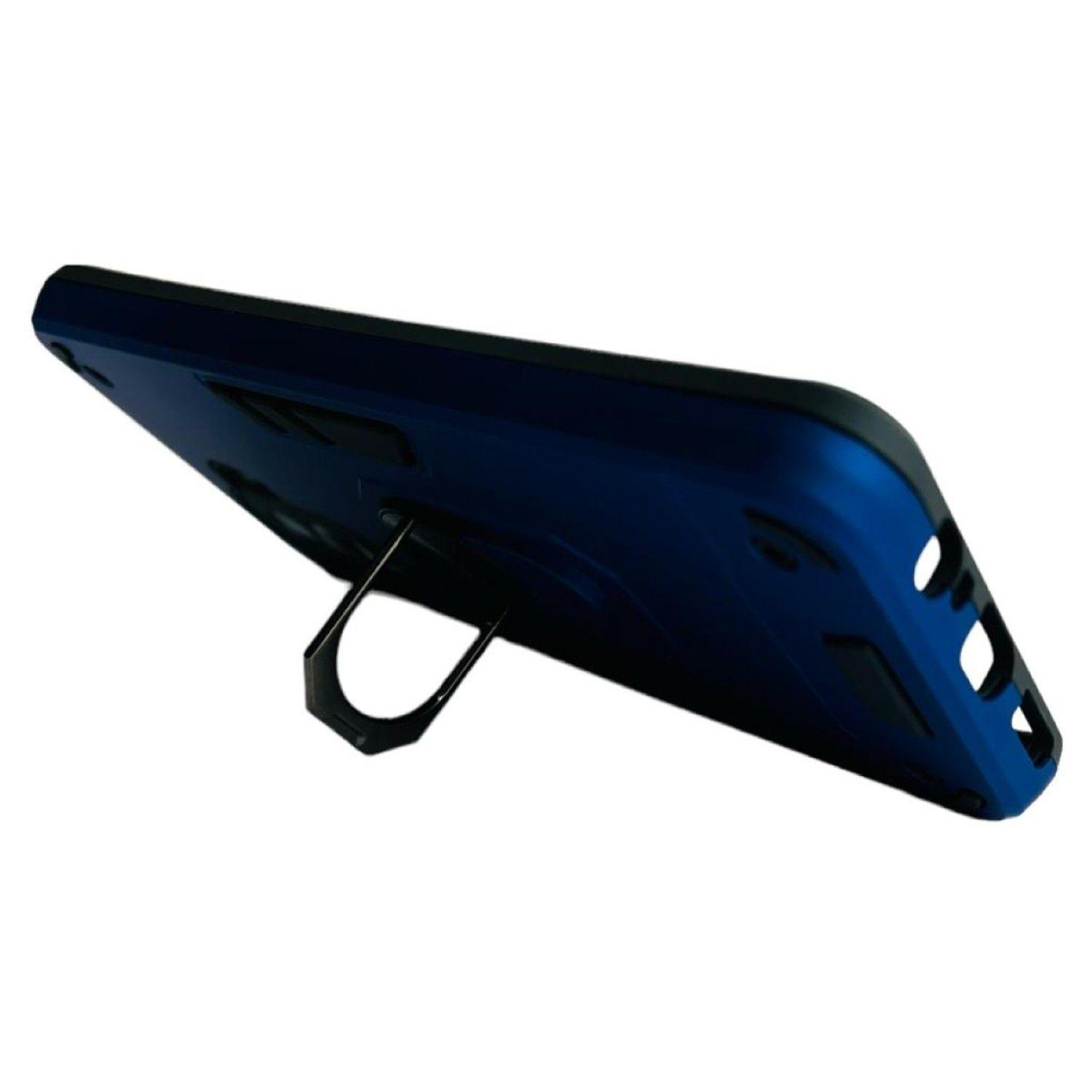 Carcasa Para Huawei Nova Y70 Anti Golpes Anillo Azul Rey-4