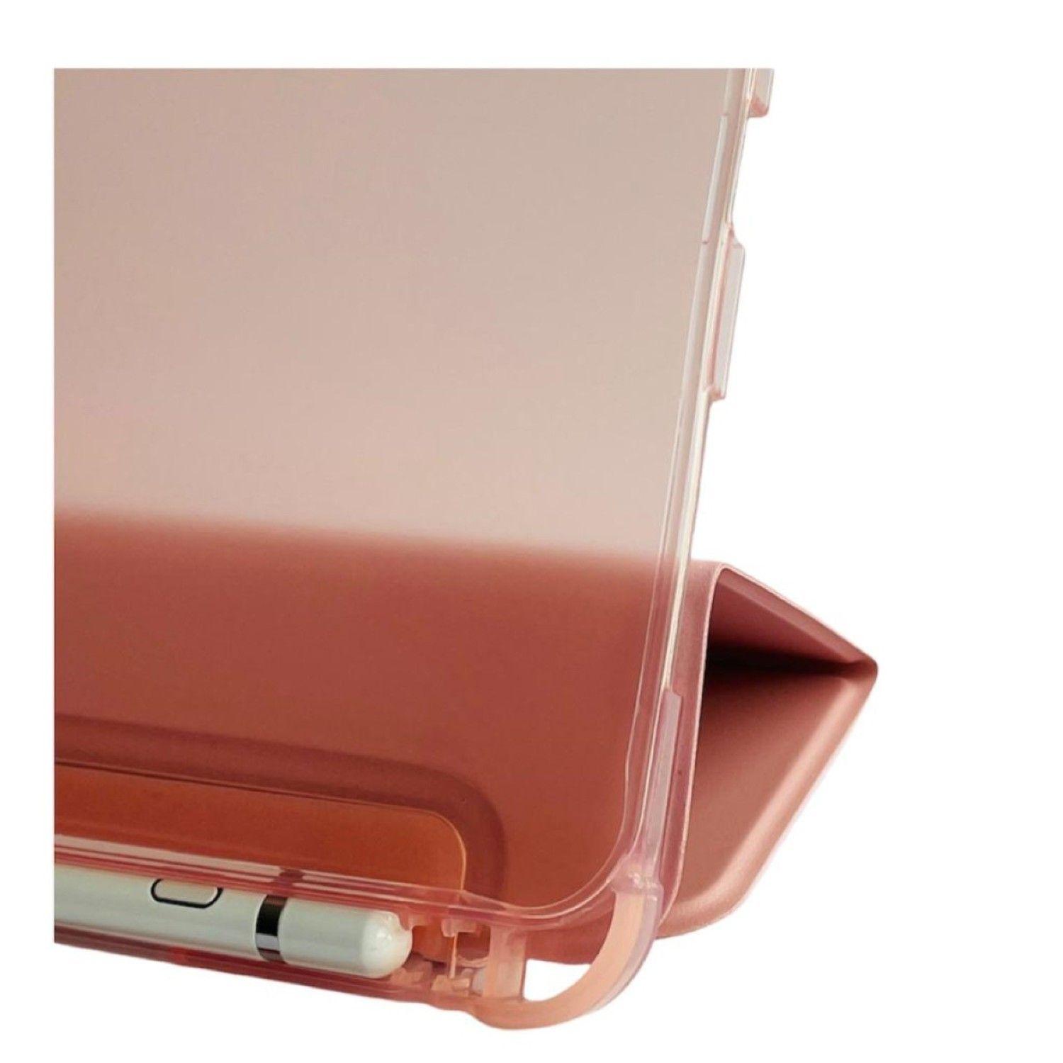 Funda Smart Cover Para iPad Pro 12.9 4ta 5ta 6ta Gene Ranura Rose Gold-2