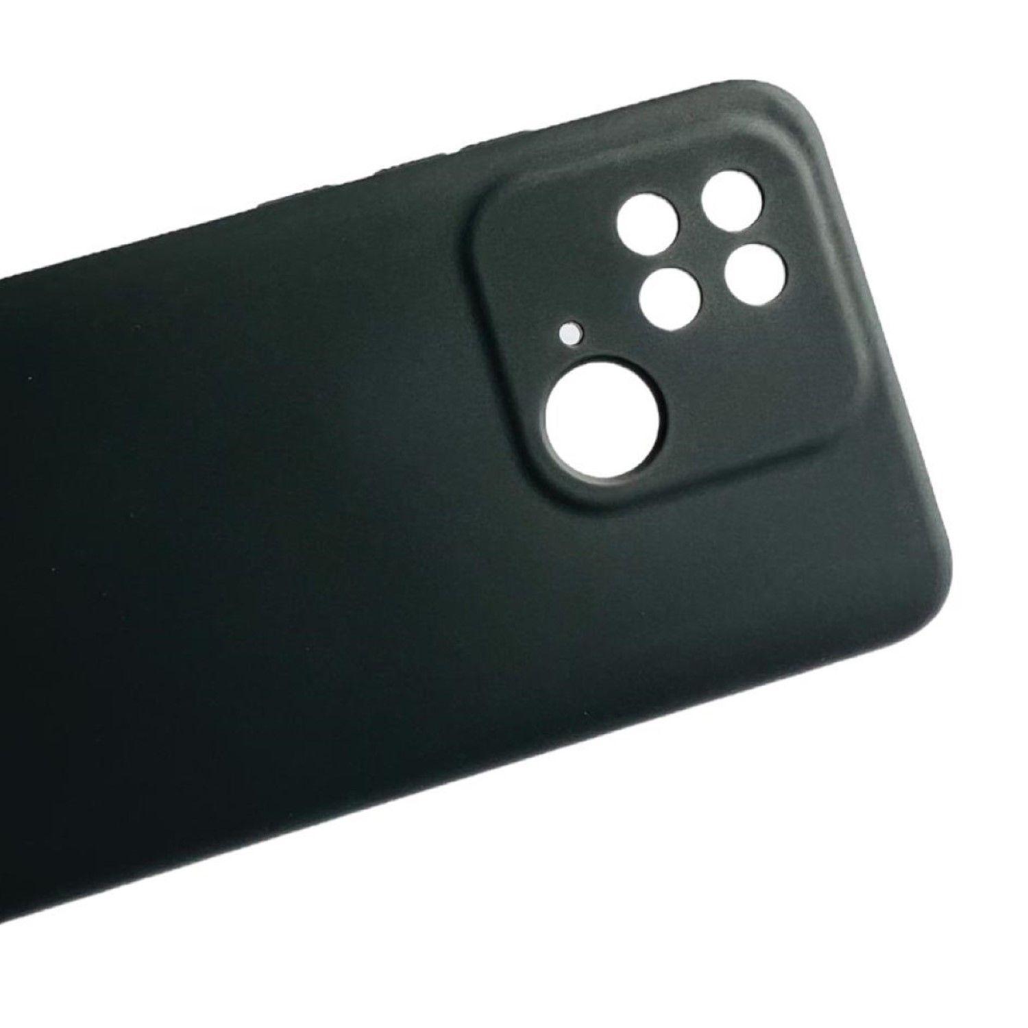 Carcasa Funda Para Xiaomi Redmi 10c Silicona Color Negro-3