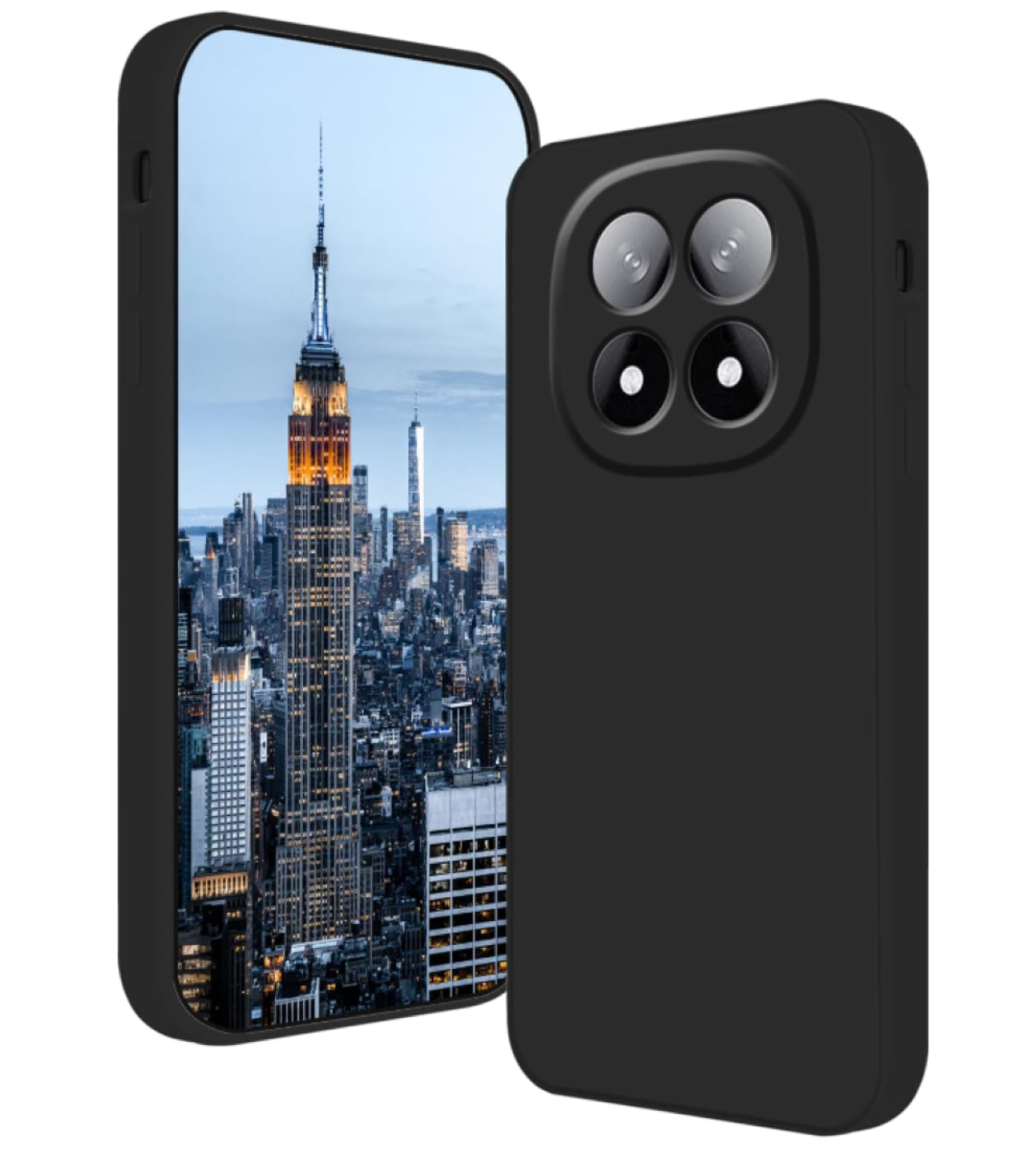 Carcasa Para Xiaomi Note 14 Pro+ 5g Transparente Reforzada-0