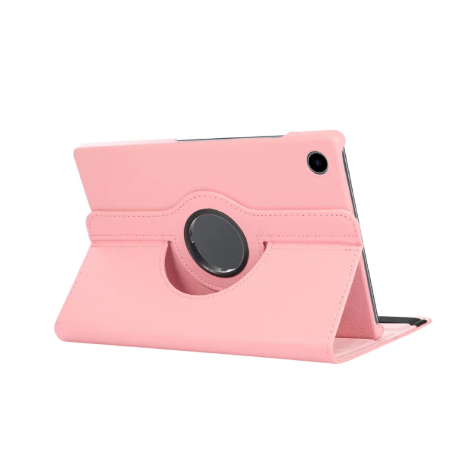 Carcasa Funda Giratoria Para Tablet Samsung A9 8.7 X110 Rosado-1