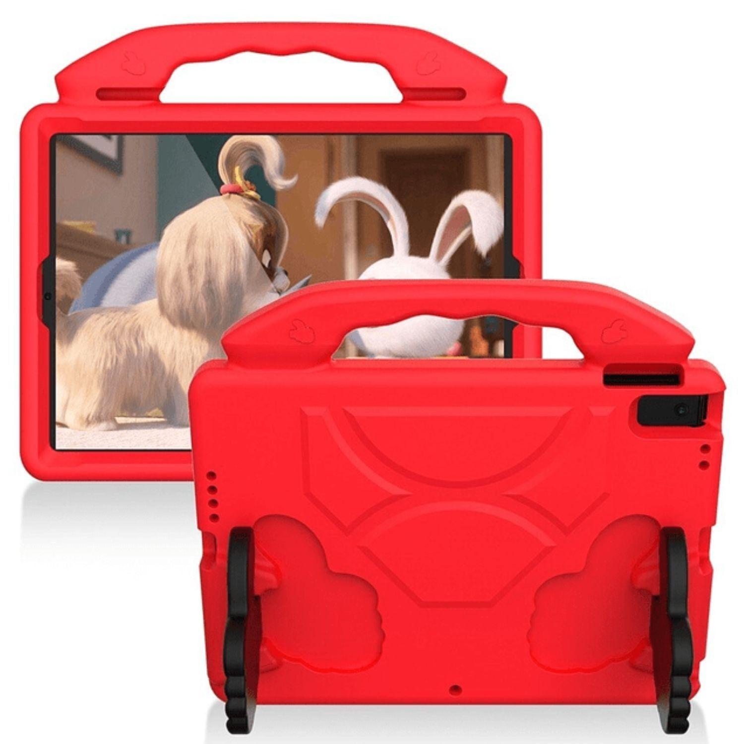 Carcasa Niños Anti-golpes Para Tablet Xiaomi Pad Se 8.7 2024 Rojo-1