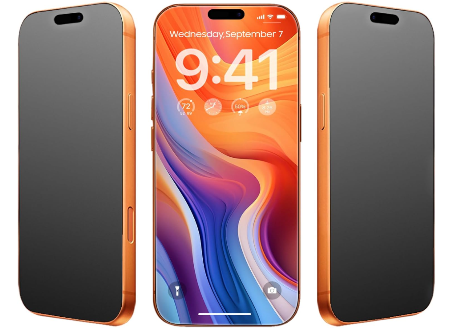 Lámina Mica Privacidad 3d Anti-espía Compatible Con iPhone 18 Pro Max-3