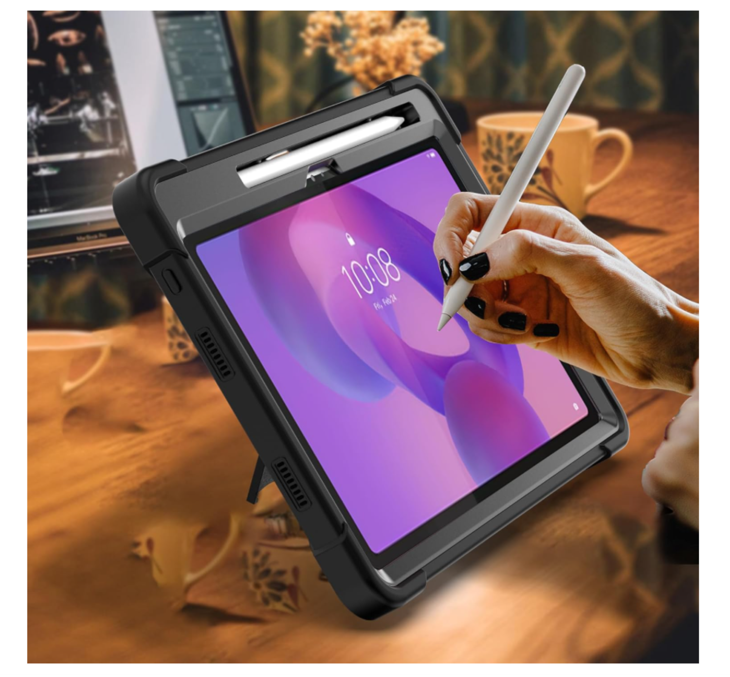 Funda Carcasa Antigolpes 360 Para Tablet lenovo Idea Tab Plus 12.1 TB365FC-3