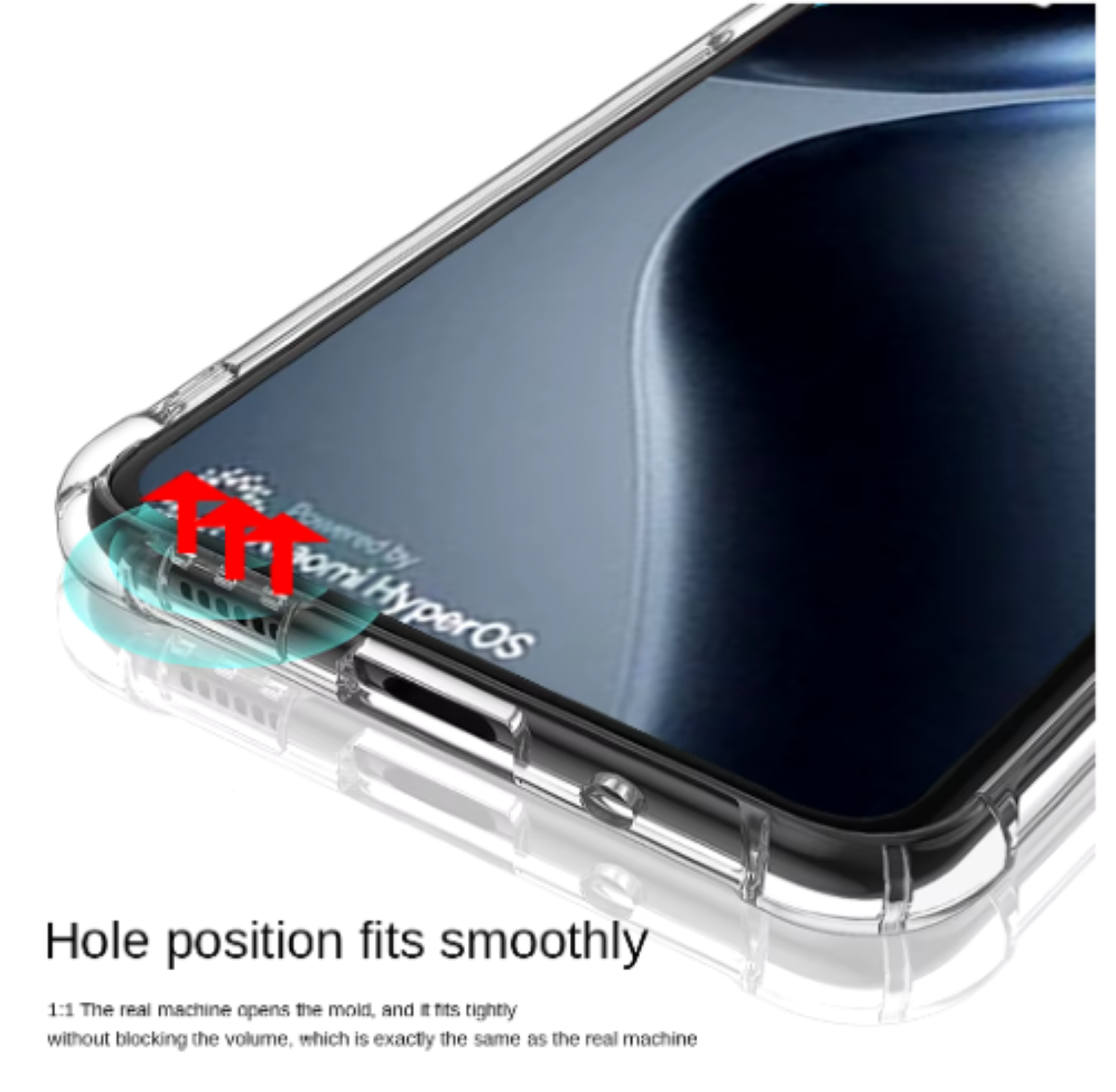 Carcasa Para Xiaomi 14T Pro 5g Transparente Reforzada-2