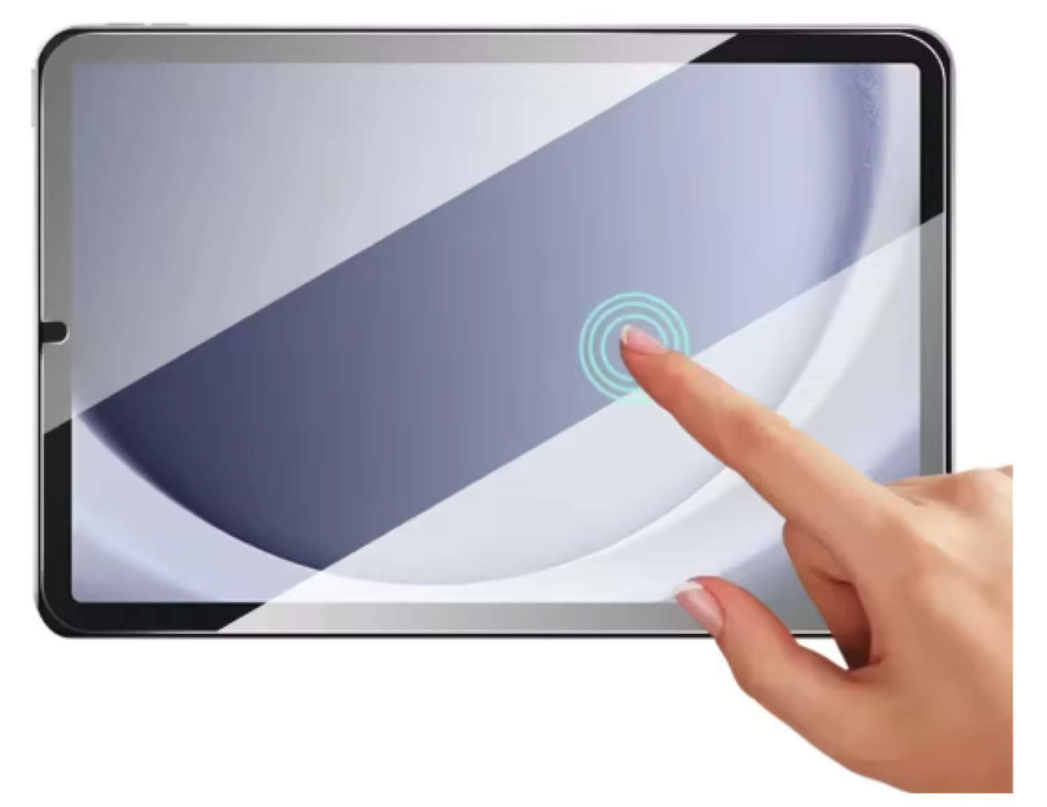 Lámina Mica Vidrio Templado Compatible Con Tablet Samsung A9 8.7 X110-1