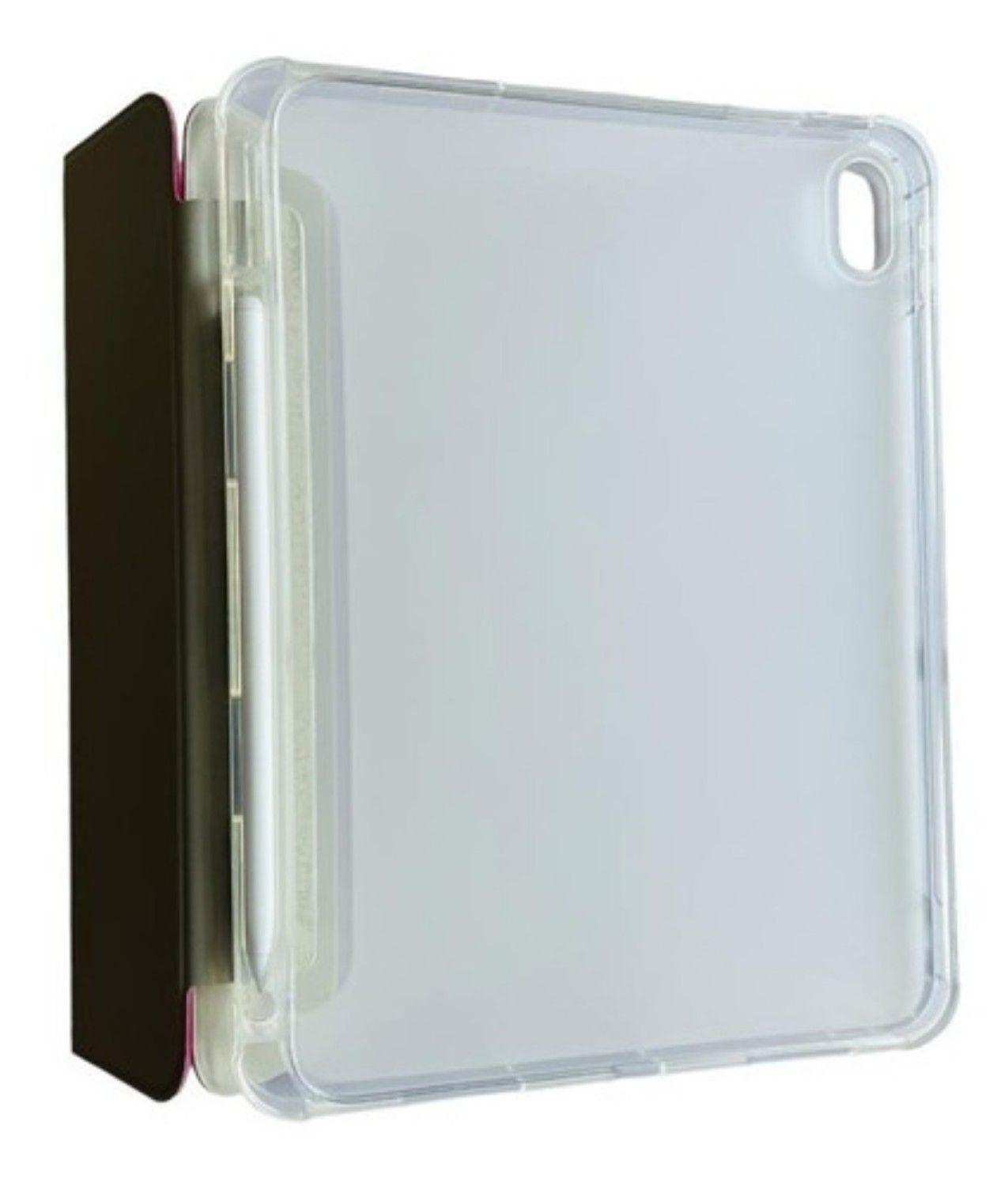 Funda Smart Cover Mármol Para iPad Air 11 M3 2025 Rosado-5