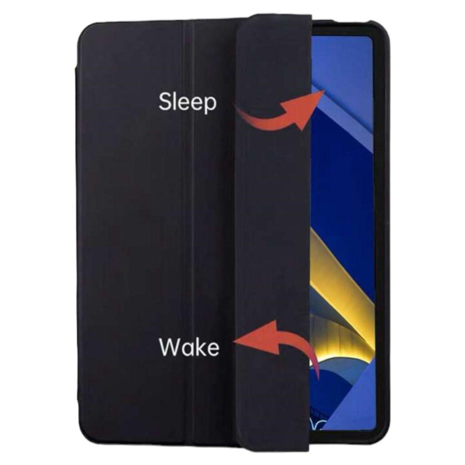 Funda Con Ranura Smart Cover Para Tablet Samsung A9+ 11 X210 Negro-3
