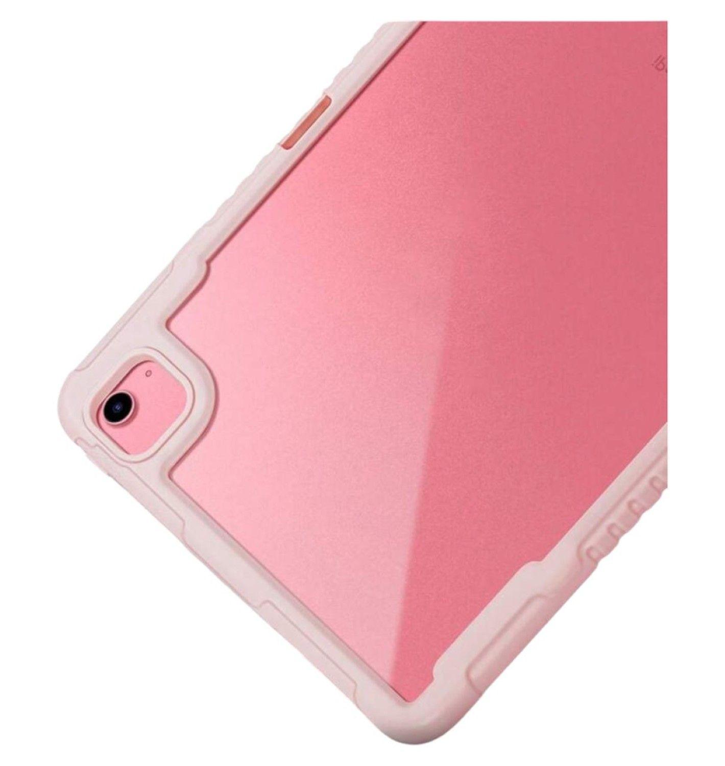 Carcasa Protectora con Soporte Para iPad Air 13 M2 Rosado-4