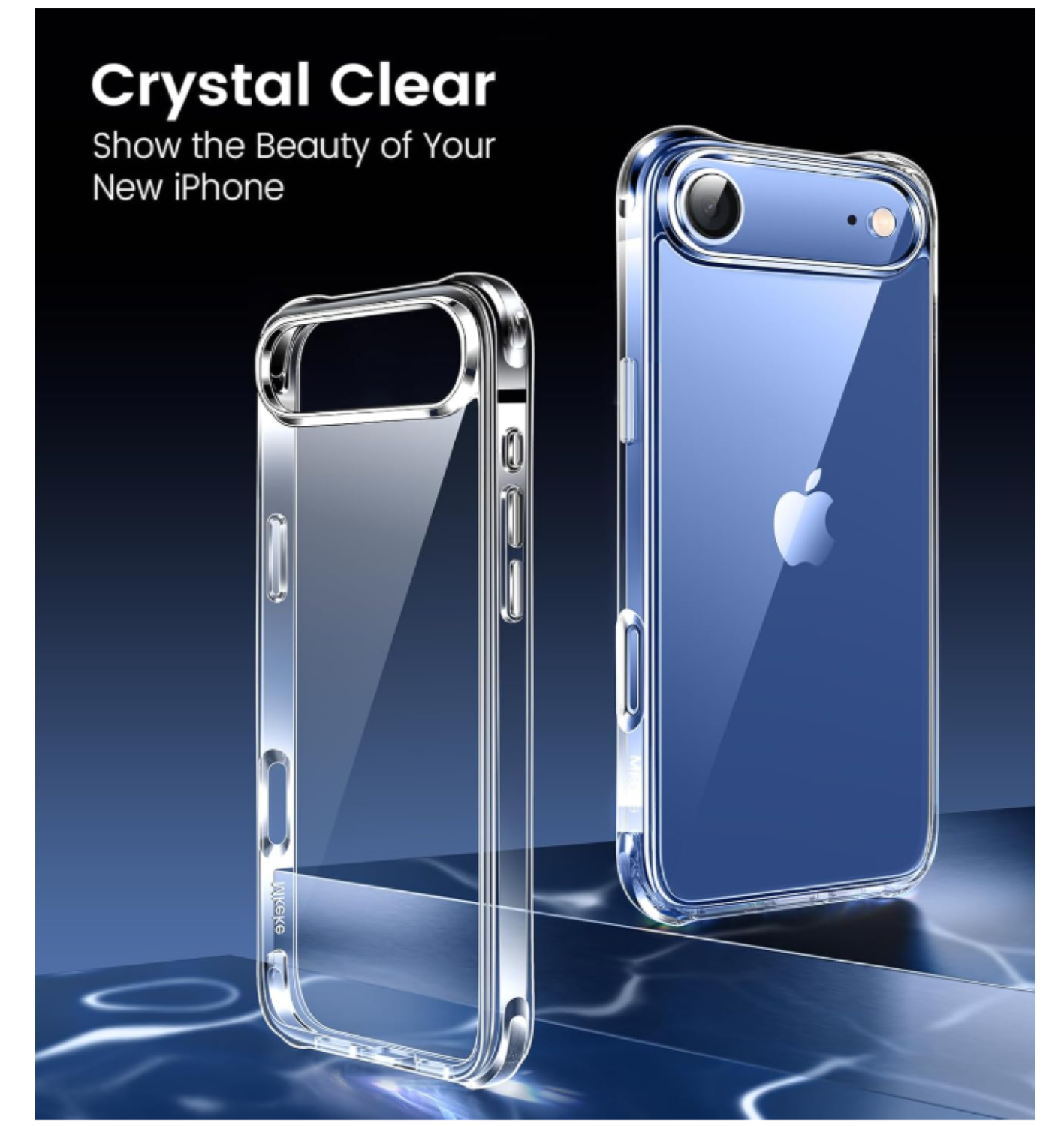 Carcasa Para iPhone 17 Air Transparente Reforzada + Mica-5