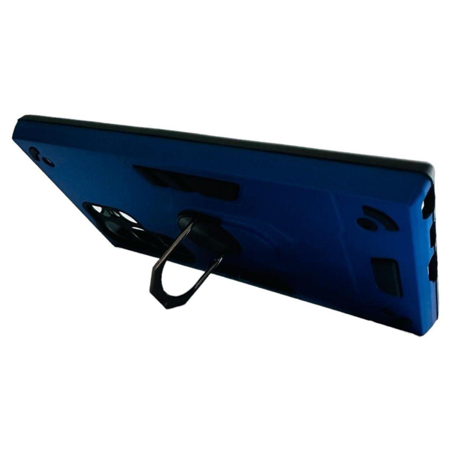 Carcasa Para Samsung S24 Ultra Anti Golpes Anillo Azul-2