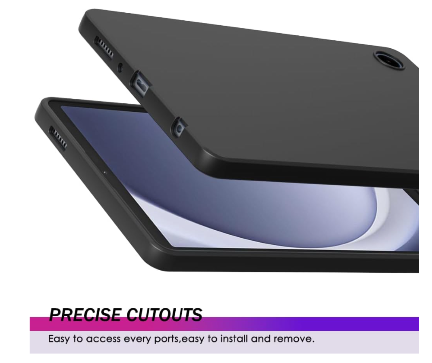 Funda Carcasa Silicona Antigolpes Para Tablet Samsung A9 8.7-3