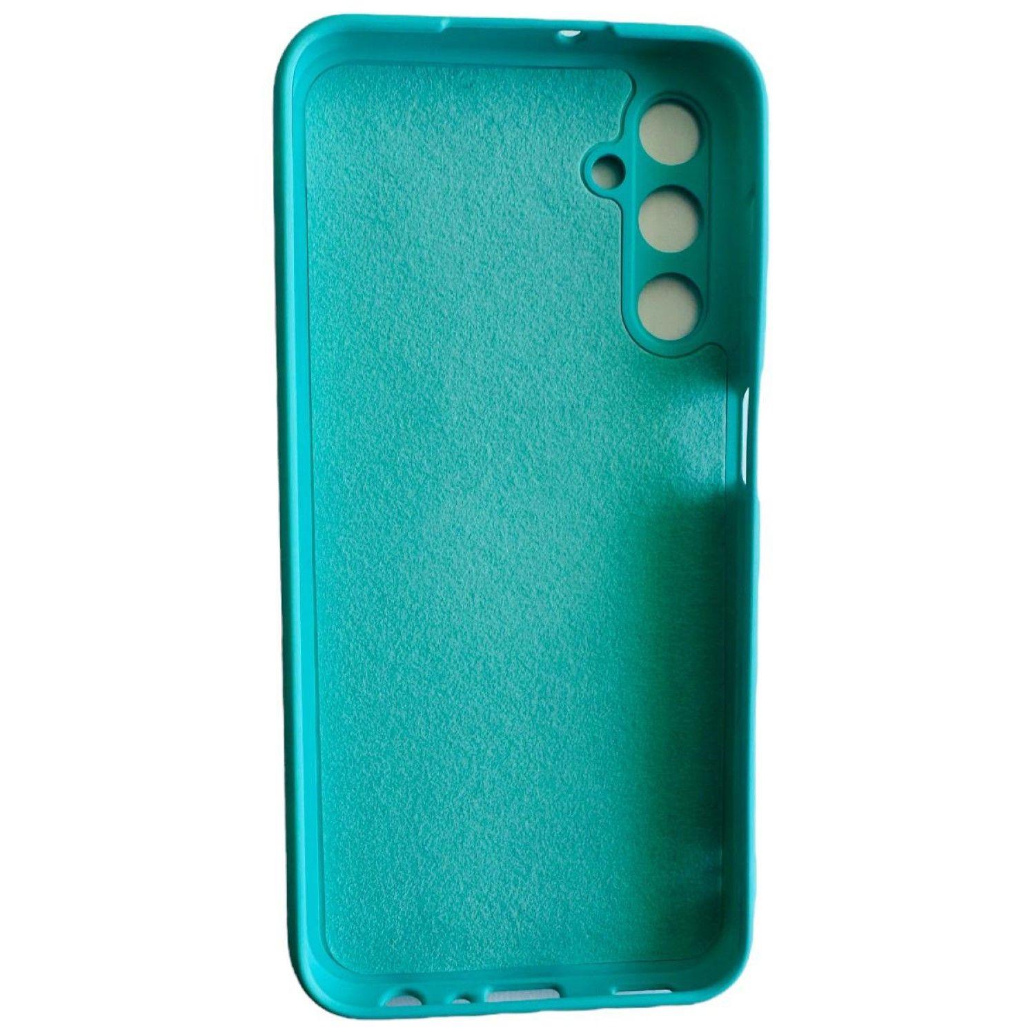 Carcasa Funda Para Samsung A24 Silicona Turquesa-3