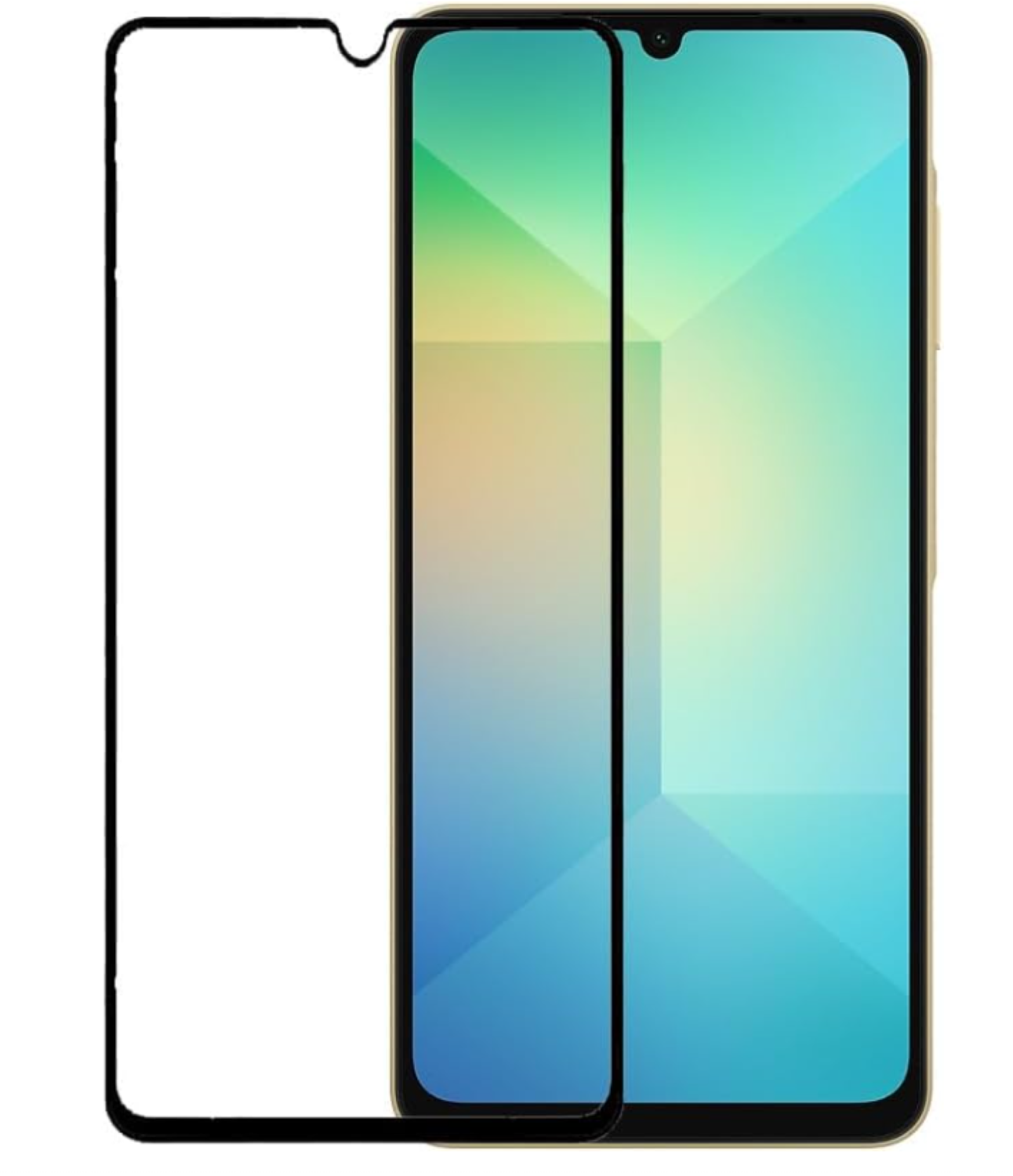 Mica Lámina Vidrio Templado Completa Para Samsung A06 4g 5g-3