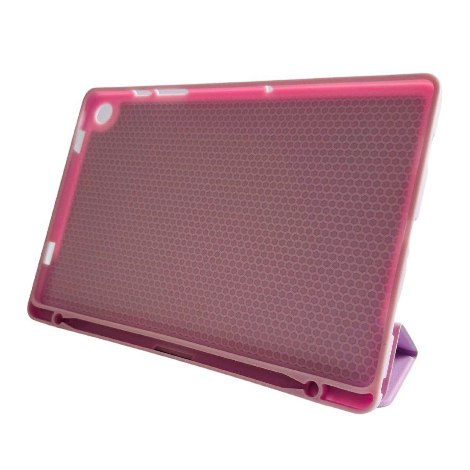 Funda Con Ranura Smartcover Para Tablet Samsung A9+ 11 X210 Rosado-3
