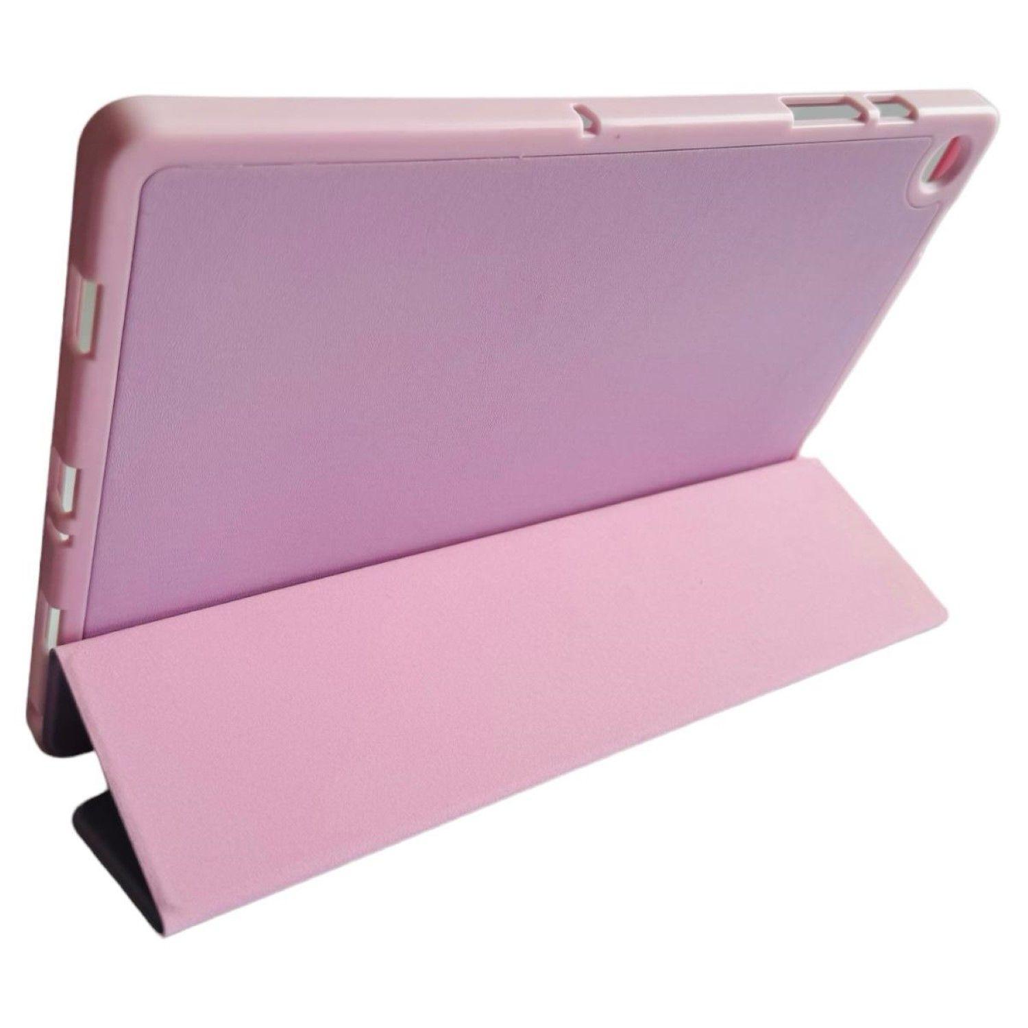 Funda Con Ranura Smartcover Para Tablet Samsung A9+ 11 X210 Rosado-4