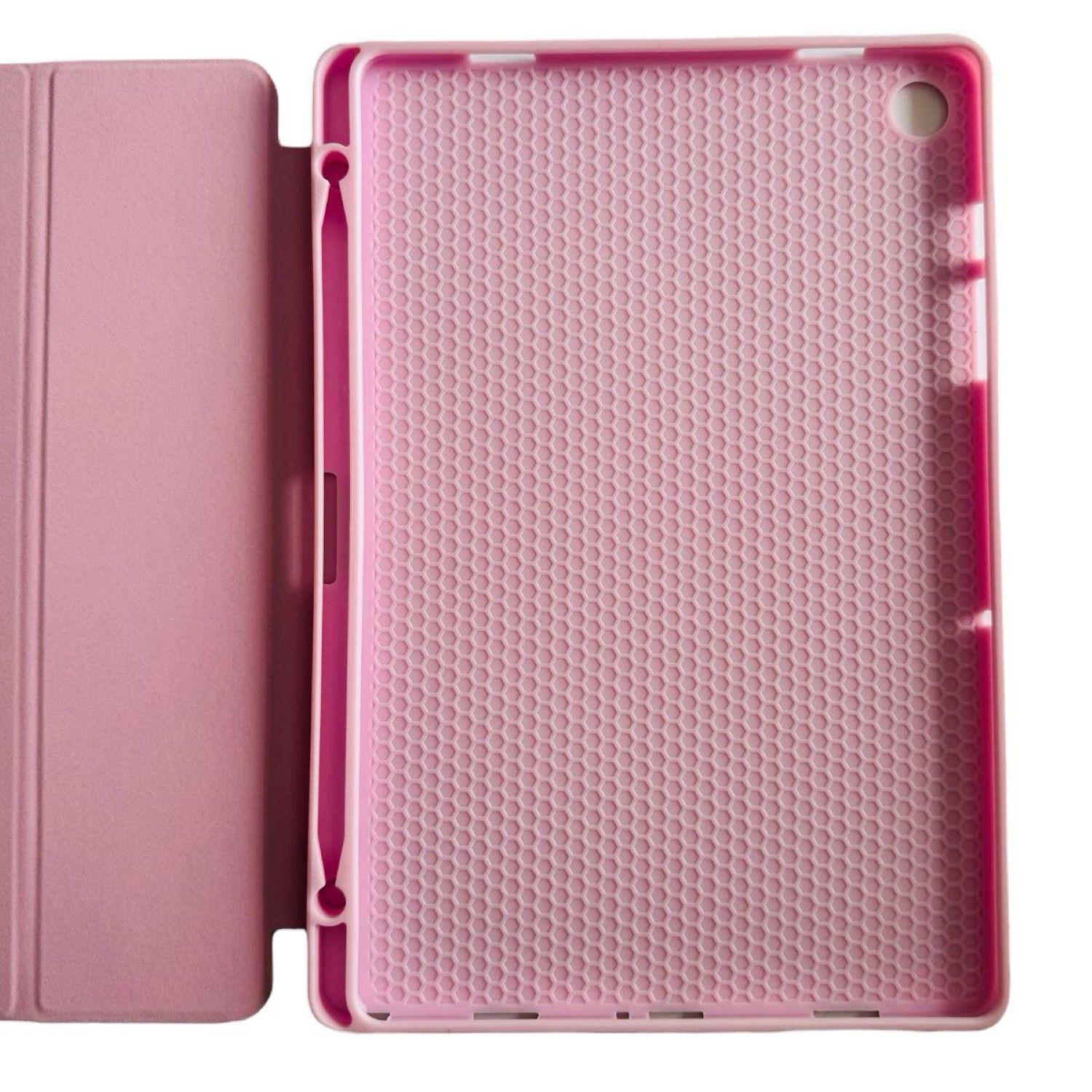 Funda Con Ranura Smartcover Para Tablet Samsung A9+ 11 X210 Rosado-5