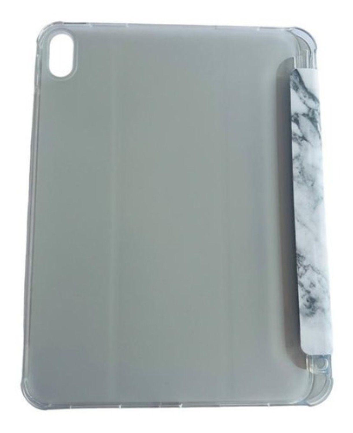 Funda Smart Cover Para iPad A16 11th Gene 11 Mármol Blanco-3