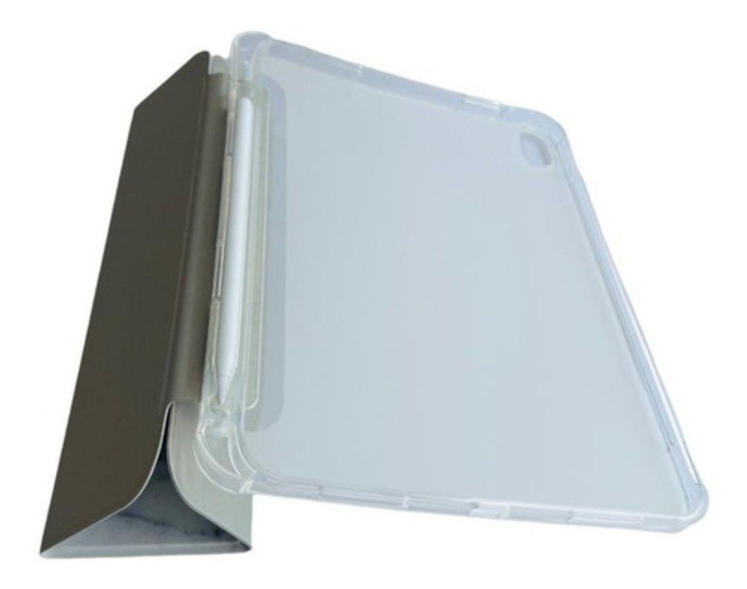 Funda Smart Cover Para iPad A16 11th Gene 11 Mármol Blanco-5