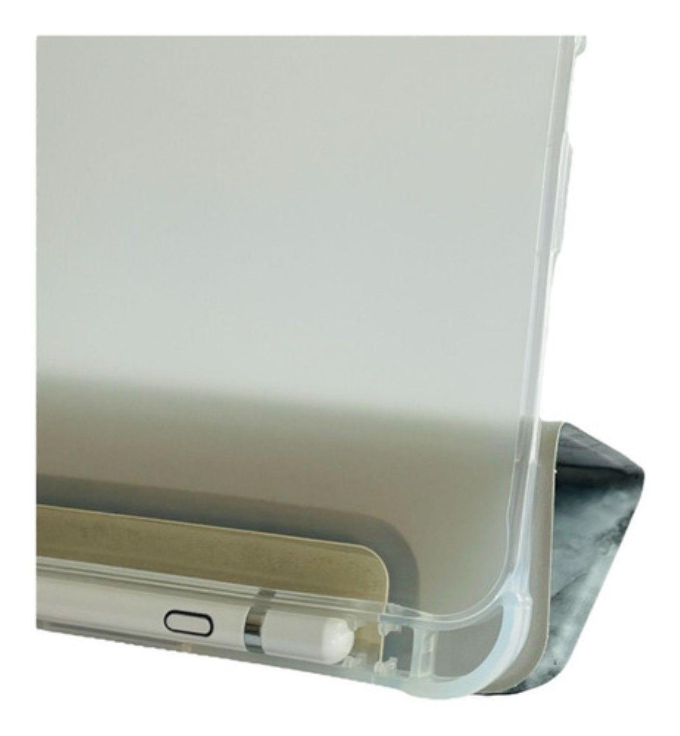 Funda Smart Cover Compatible con iPad 7ma/8va/9na Gene 10.2 Mármol Negro-1