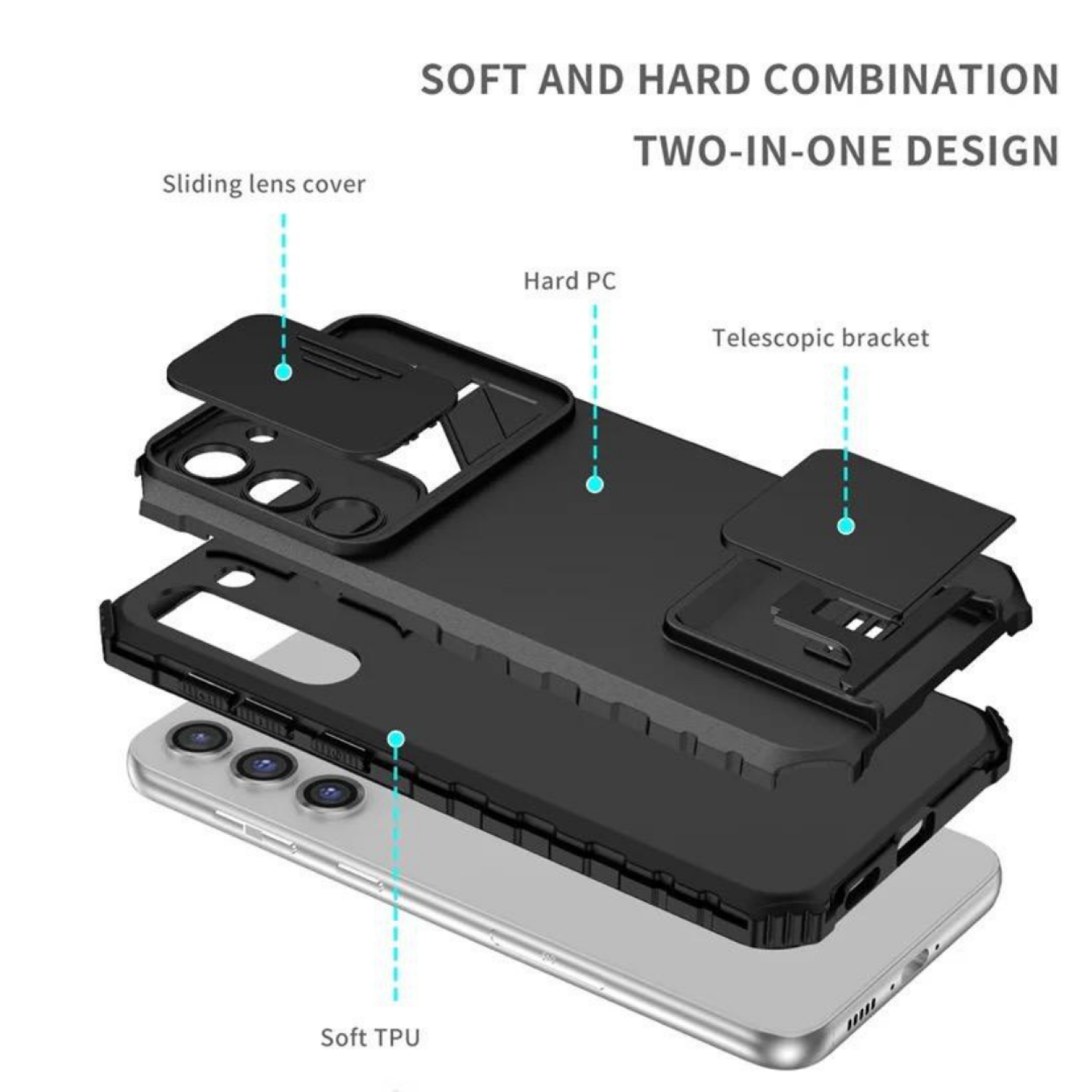 Carcasa Funda Para Samsung S23 Plus Anti Golpes-2