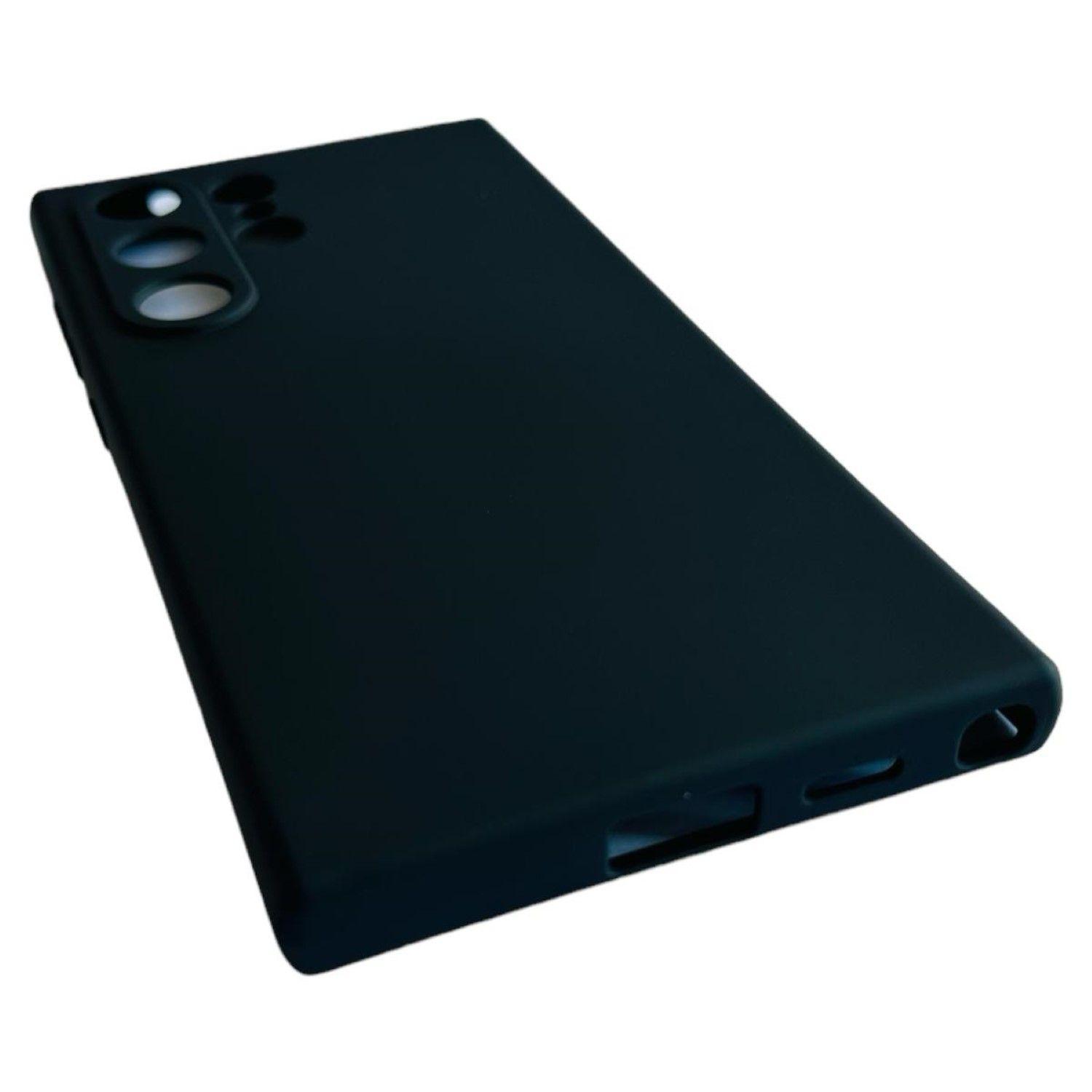 Carcasa Funda Para Samsung S24 Ultra Silicona Negro-2