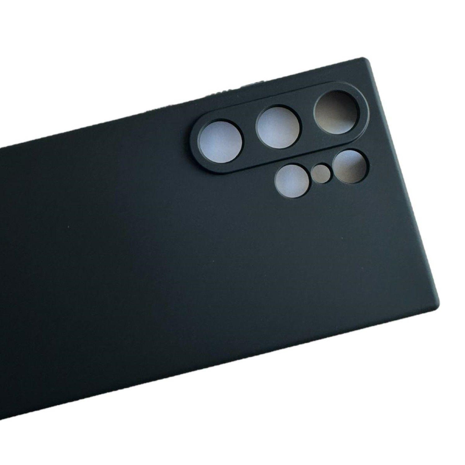 Carcasa Funda Para Samsung S24 Ultra Silicona Negro-4